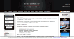 Desktop Screenshot of homecentersur.com