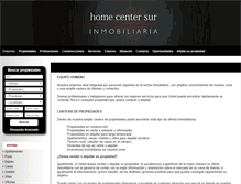 Tablet Screenshot of homecentersur.com